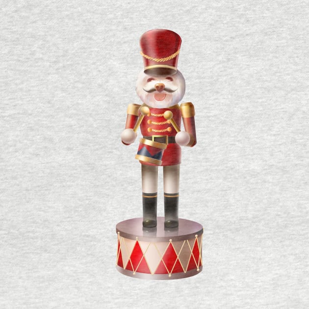 Smile Dog Nutcracker by zkozkohi